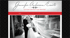 Desktop Screenshot of jenniferandersonevents.com